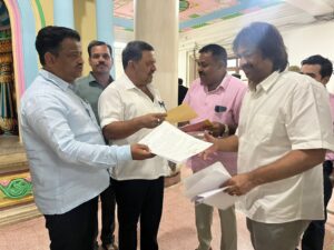 ಶಿವಮೊಗ್ಗದಲ್ಲಿ ಕೋಲ್ಡ್ ಸ್ಟೋರೇಜ್ ಆಧುನಿಕ ಹಣ್ಣು ತರಕಾರಿ ಮಳಿಗೆ ಮಾಡಲು ಸಚಿವರಿಗೆ ಮನವಿ…