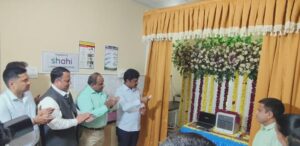 ಶಾಹಿ ಎಕ್ಸ್ಪೋರ್ಟ್ ನಿಂದ ಶಿಕಾರಿಪುರ ಆಸ್ಪತ್ರೆಗೆ 20 ಲಕ್ಷದ ಸಿಬಿ ನ್ಯಾಟ್ ಯಂತ್ರ ಕೊಡುಗೆ…