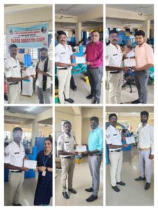 ಜಿಲ್ಲಾ ಪೊಲೀಸ್ ರಿಂದ 68ನೇ ರಕ್ತದಾನ ಶಿಬಿರ…