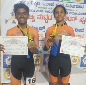 ಶಿವಮೊಗ್ಗ ಸ್ಕೇಟಿಂಗ್ ಸಂಸ್ಥೆಯ ಇಬ್ಬರು ರಾಷ್ಟ್ರಮಟ್ಟಕ್ಕೆ ಆಯ್ಕೆ…