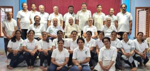 ಯೋಗದಿಂದ ಮಾನಸಿಕ ಸದೃಢತೆಯ ಜೊತೆಗೆ ದೈಹಿಕ ಆರೋಗ್ಯ ಉತ್ತಮ. – ಸಿ.ವಿ. ರುದ್ರಾರಾಧ್ಯ…