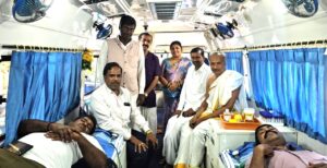 ರಕ್ತದಾನದಿಂದ ಶಿವರಾತ್ರಿ ಉಪವಾಸ,ಜಾಗರಣೆಗಿಂತ ಹೆಚ್ಚು ಪುಣ್ಯ ಪ್ರಾಪ್ತಿ: ನವ್ಯಶ್ರೀ ನಾಗೇಶ್…