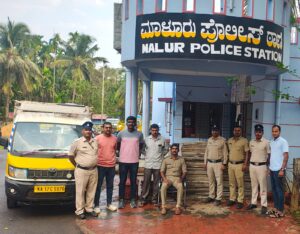 ಸೆಂಟ್ರಿಂಗ್ ಸಾಮಾಗ್ರಿ ಕಳವು ಪ್ರಕರಣದ ಆರೋಪಿ ಬಂಧನ…