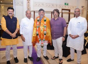 ಡಿ.ಕೆ.ಶಿವಕುಮಾರ್ ಗೆ ಶುಭ ಕೋರಿದ ಸಚಿವ ಮಧು ಬಂಗಾರಪ್ಪ…