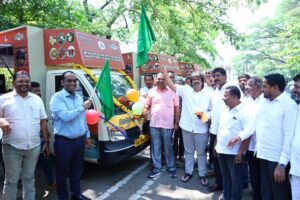 ಶಿವಮೊಗ್ಗ ಜಿಲ್ಲಾ ಮೊಬೈಲ್ ಕ್ಯಾಂಟೀನ್ ಯೋಜನೆಗೆ ಮಧು ಬಂಗಾರಪ್ಪ ಚಾಲನೆ…