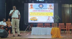 ಸಂಚಾರ ನಿಯಮ ಕಡ್ಡಾಯವಾಗಿ ಪಾಲಿಸಿ- ಟ್ರಾಫಿಕ್ ಸಿಪಿಐ ದೇವರಾಜ್…