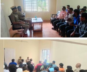 ಆಗುಂಬೆ ಪೊಲೀಸ್ ಠಾಣೆಯಲ್ಲಿ ಶಾಂತಿ ಸಭೆ…