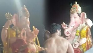 ಭೀಮನ ಮಡುವಿನಲ್ಲಿ ಹಿಂದೂ ಮಹಾಸಭಾ ಗಣಪತಿ ವಿಸರ್ಜನೆ…