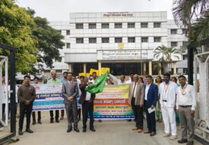 ವಿಶ್ವ ಮಾನಸಿಕ ಆರೋಗ್ಯ ದಿನಾಚರಣೆ: ಜಾಗೃತಿ ಘೋಷಣೆಗಳೊಂದಿಗೆ ಜಾಥಾ…